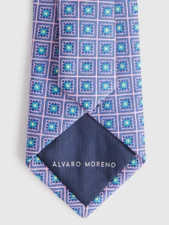 Corbatas|Corbatas-Alvaro Moreno CORBATA JACQUARD MF Rosa