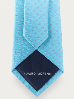 Corbatas|Corbatas-Alvaro Moreno CORBATA JACQUARD MF Turquesa