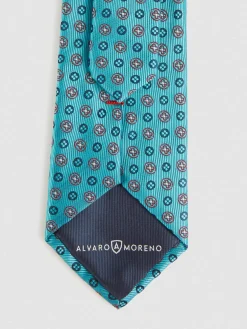 Corbatas|Corbatas-Alvaro Moreno CORBATA JACQUARD MF Verde Agua