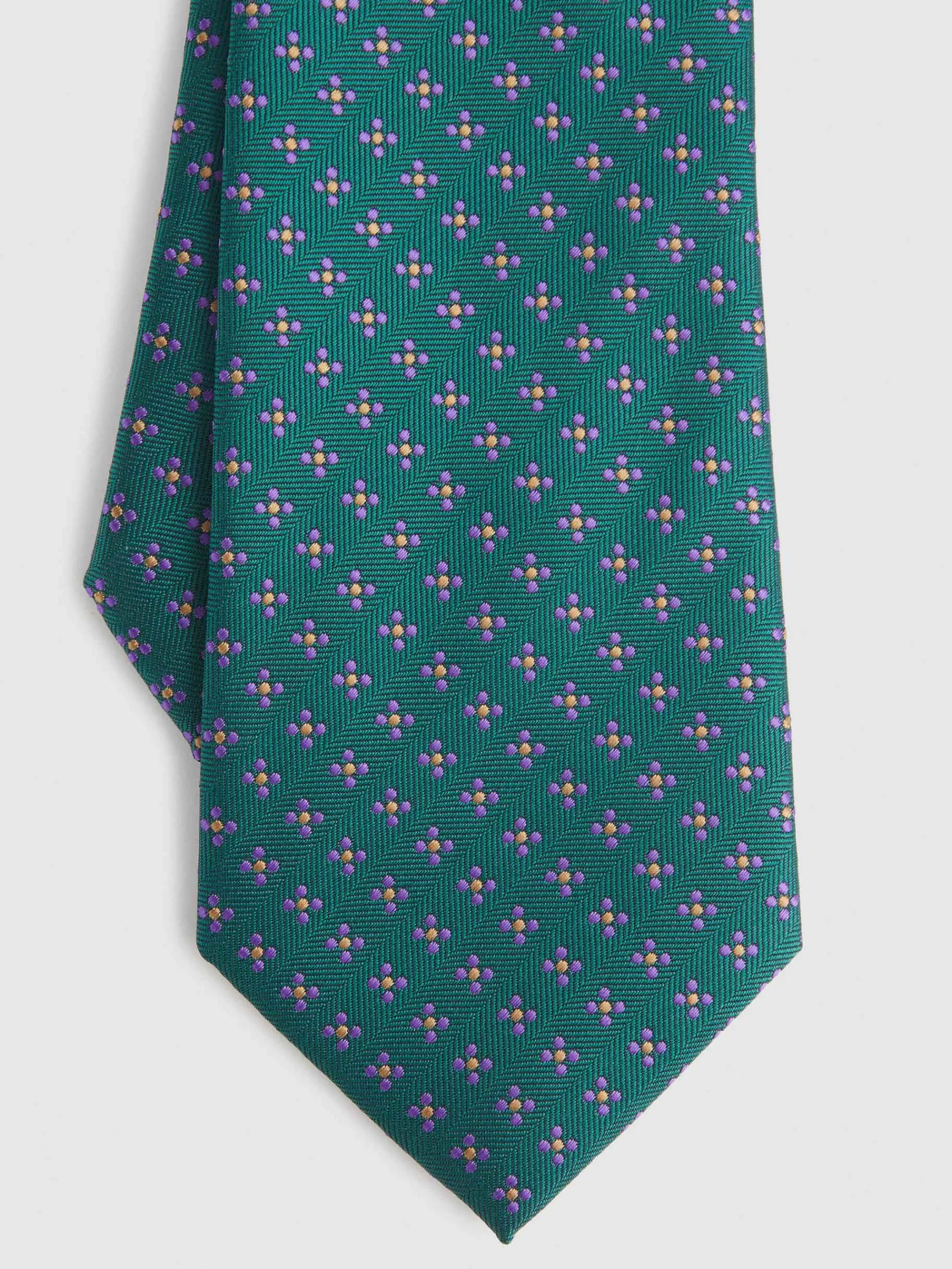 Corbatas|Corbatas-Alvaro Moreno CORBATA JACQUARD MF Verde