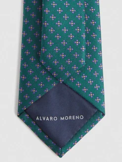 Corbatas|Corbatas-Alvaro Moreno CORBATA JACQUARD MF Verde