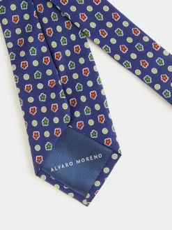 Corbatas|Corbatas-Alvaro Moreno CORBATA PRINTED Azul