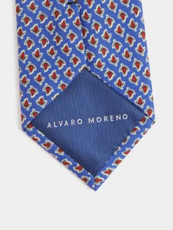 Corbatas|Corbatas-Alvaro Moreno CORBATA PRINTED Azul