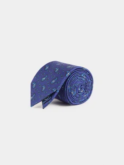 Corbatas|Corbatas-Alvaro Moreno CORBATA PRINTED Azul