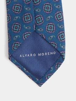 Corbatas|Corbatas-Alvaro Moreno CORBATA PRINTED Azul