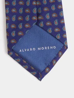 Corbatas|Corbatas-Alvaro Moreno CORBATA PRINTED Azul