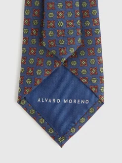 Corbatas|Corbatas-Alvaro Moreno CORBATA PRINTED Azul