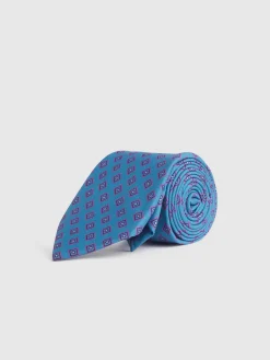 Corbatas|Corbatas-Alvaro Moreno CORBATA PRINTED Azul