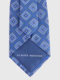 Corbatas|Corbatas-Alvaro Moreno CORBATA PRINTED Azul
