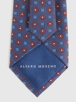 Corbatas|Corbatas-Alvaro Moreno CORBATA PRINTED Azul Marino