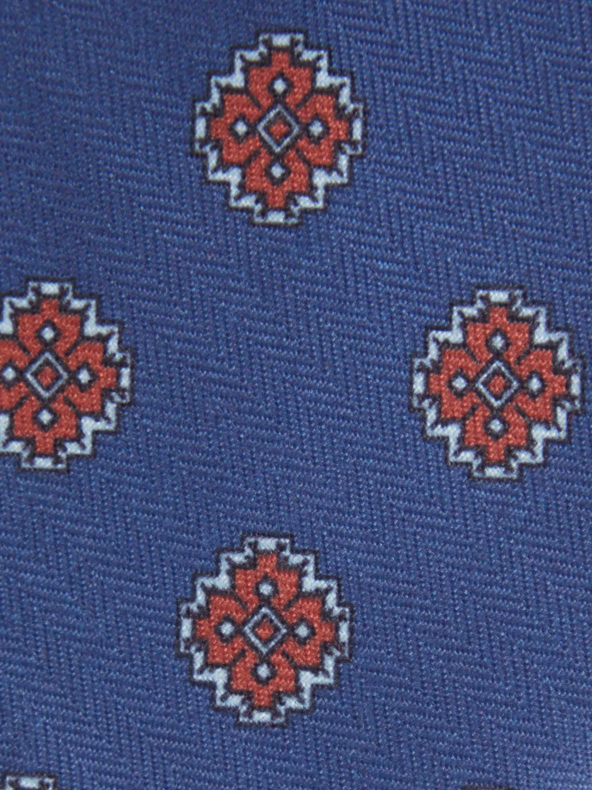 Corbatas|Corbatas-Alvaro Moreno CORBATA PRINTED Azul Marino