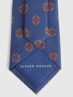 Corbatas|Corbatas-Alvaro Moreno CORBATA PRINTED Azul Marino
