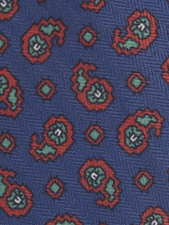 Corbatas|Corbatas-Alvaro Moreno CORBATA PRINTED Azul Marino