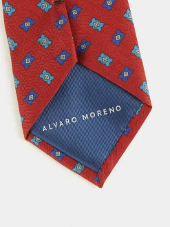 Corbatas|Corbatas-Alvaro Moreno CORBATA PRINTED Rojo