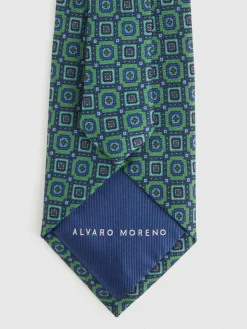 Corbatas|Corbatas-Alvaro Moreno CORBATA PRINTED Verde