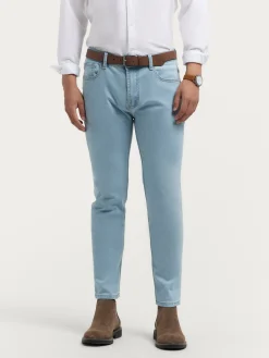 Vaqueros-Alvaro Moreno DENIM REGULAR Celeste