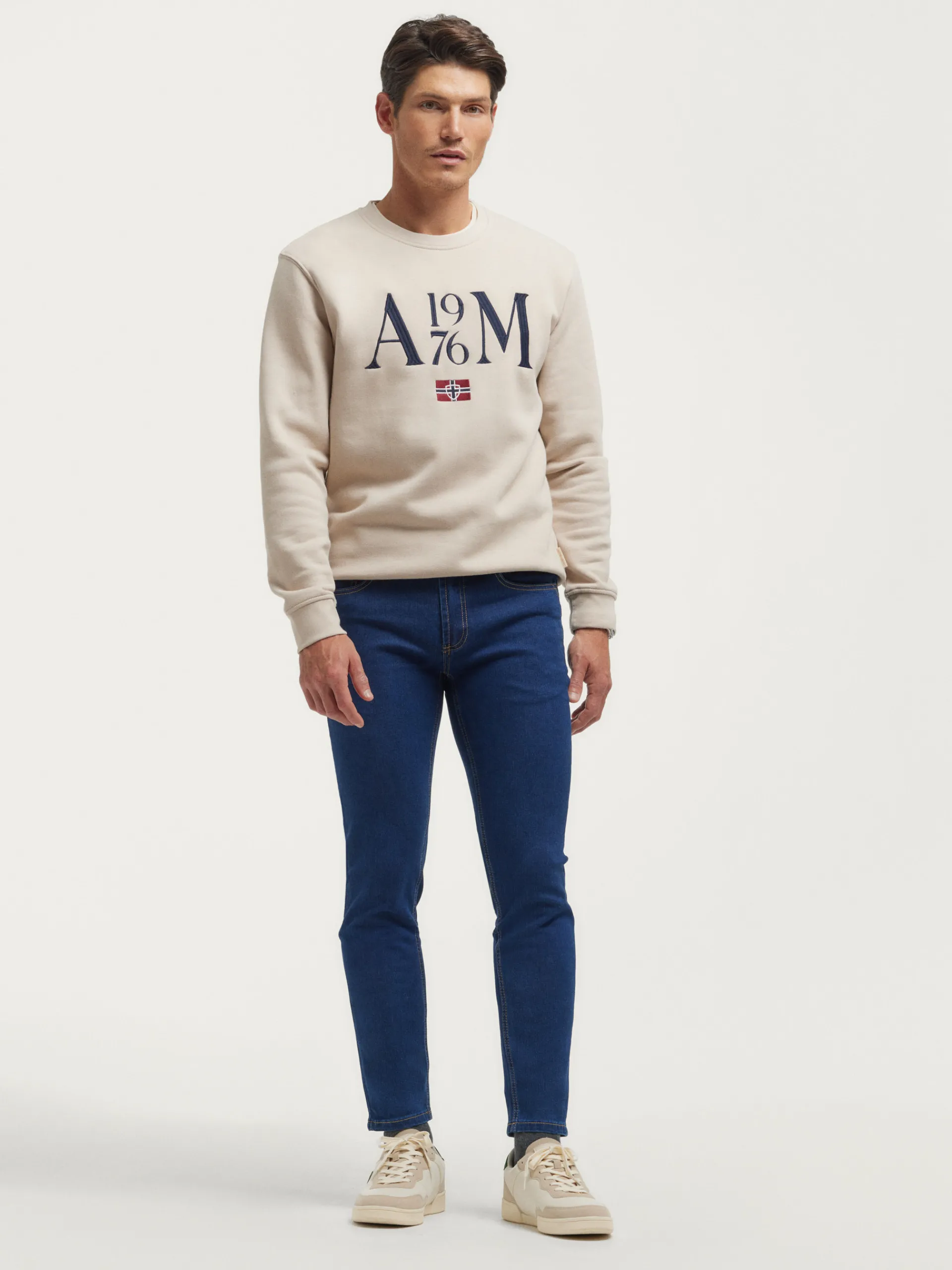 Vaqueros-Alvaro Moreno DENIM SKINNY Azul Marino