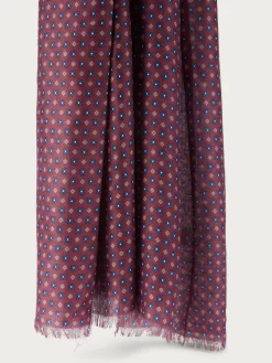 Foulares-Alvaro Moreno FOULARD PRINT Burdeos