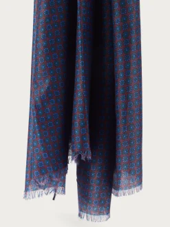 Foulares-Alvaro Moreno FOULARD PRINT Burdeos