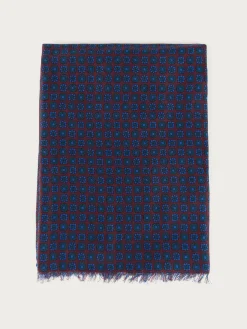 Foulares-Alvaro Moreno FOULARD PRINT Burdeos