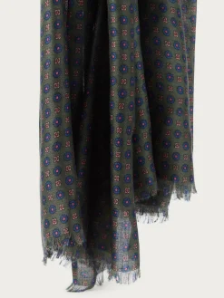 Foulares-Alvaro Moreno FOULARD PRINT Verde