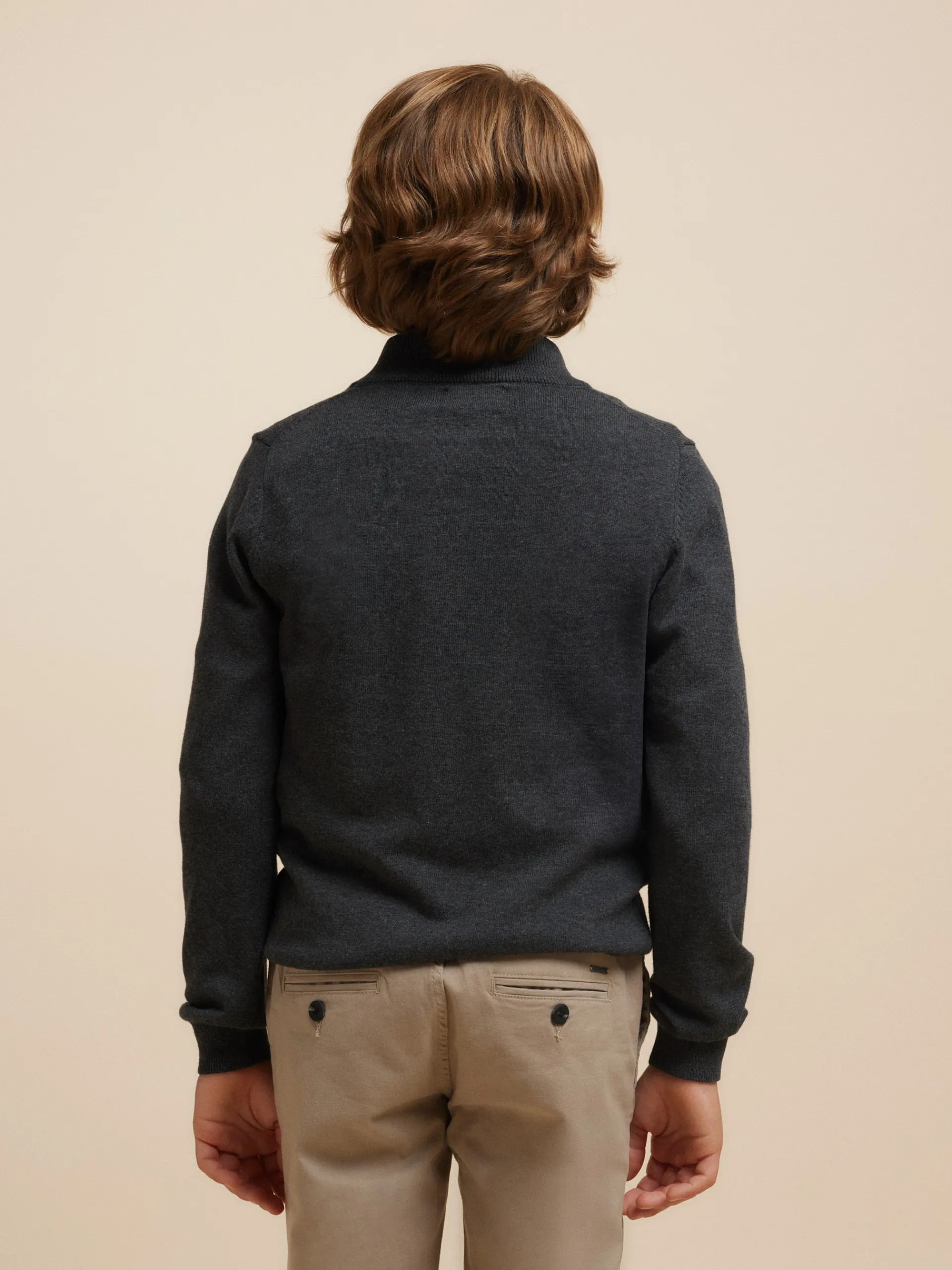 Jerséis-Alvaro Moreno JERSEY LORENZO KIDS Gris