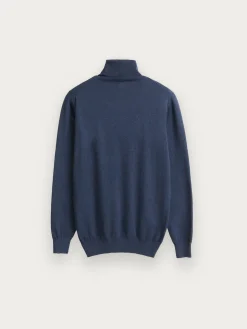 Jerséis-Alvaro Moreno JERSEY ROLL COLLAR Azul