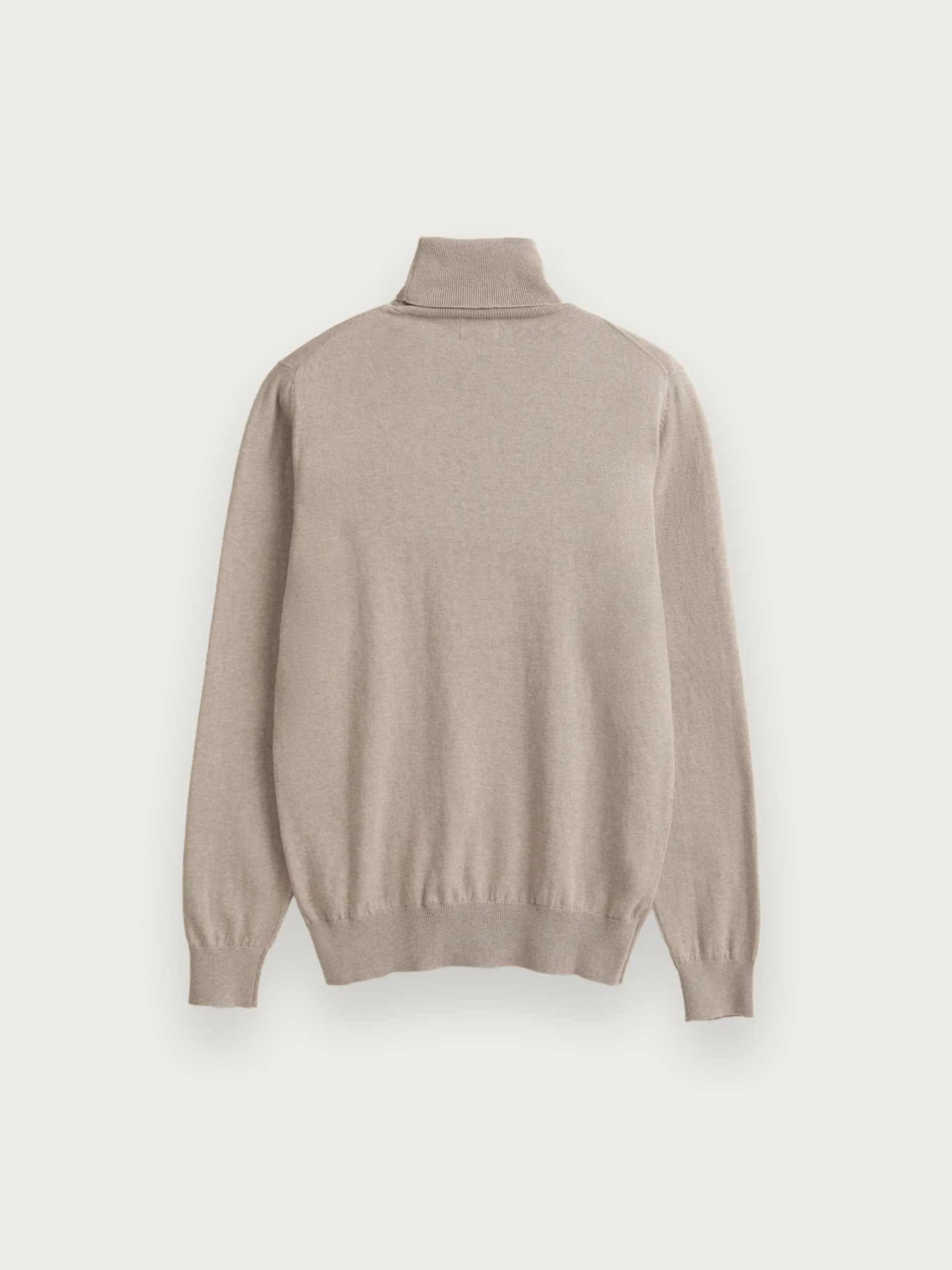 Jerséis-Alvaro Moreno JERSEY ROLL COLLAR Beige