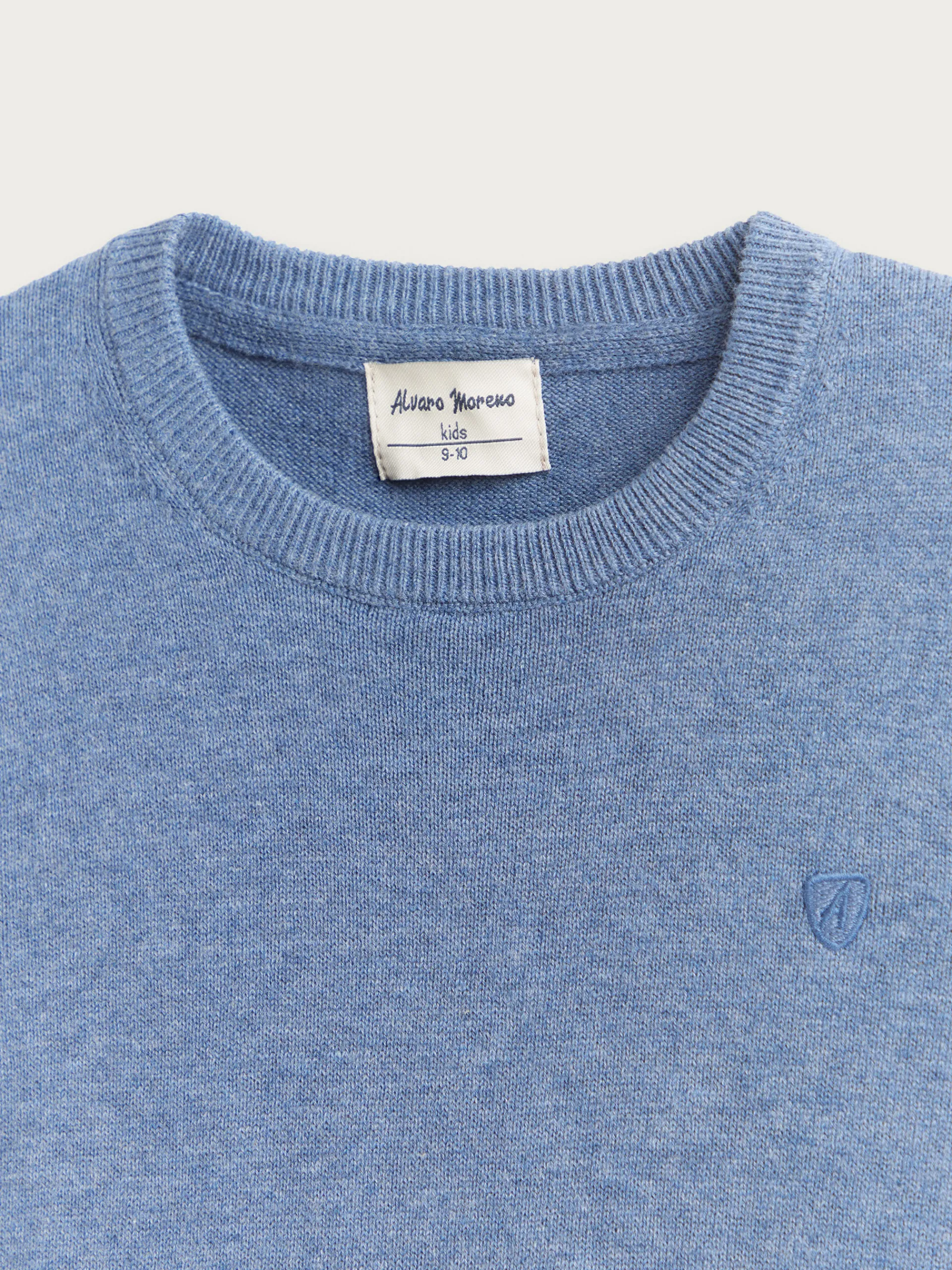 Jerséis-Alvaro Moreno JERSEY ROUND NECK KIDS Azul