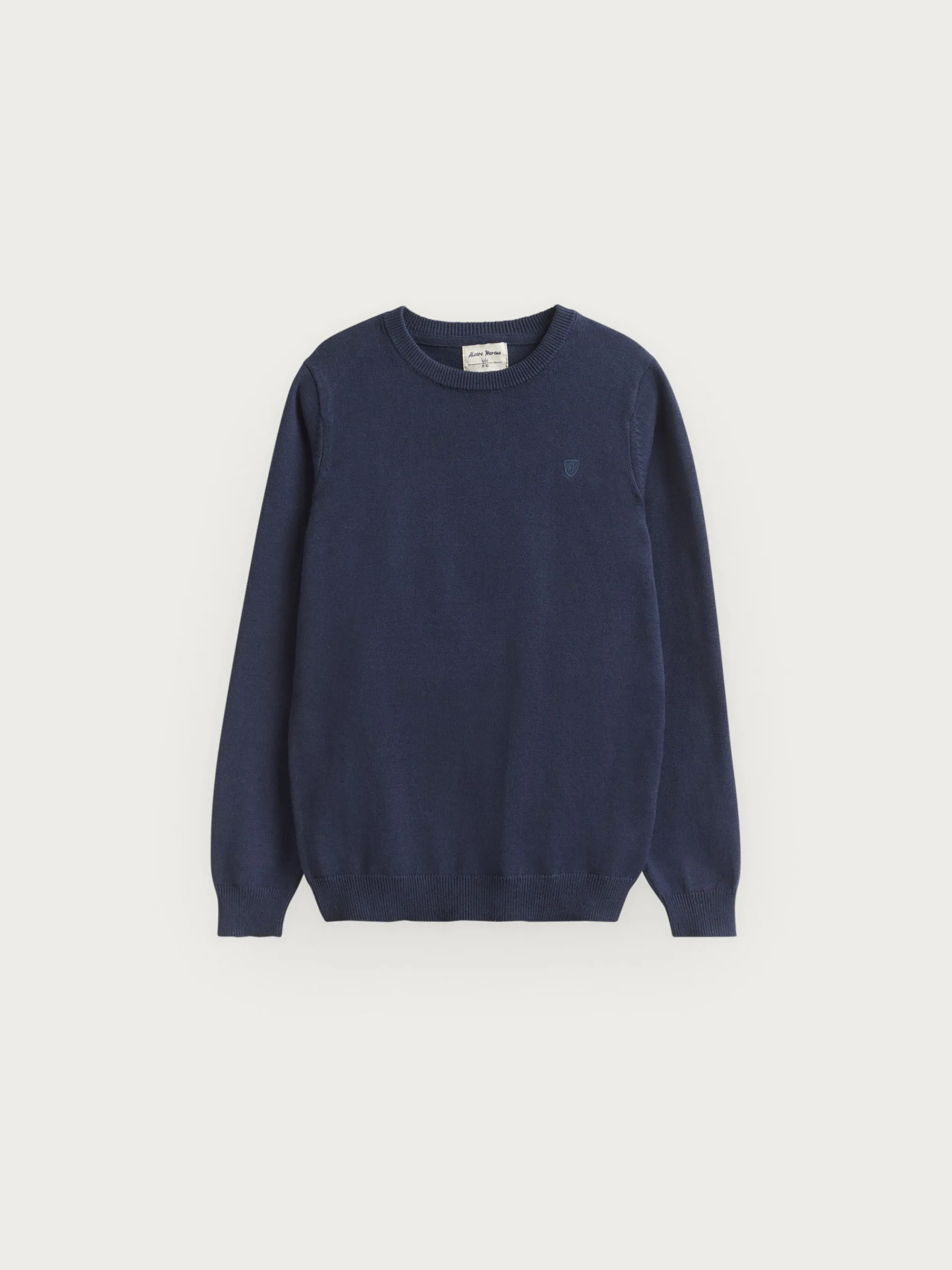 Jerséis-Alvaro Moreno JERSEY ROUND NECK KIDS Azul Marino