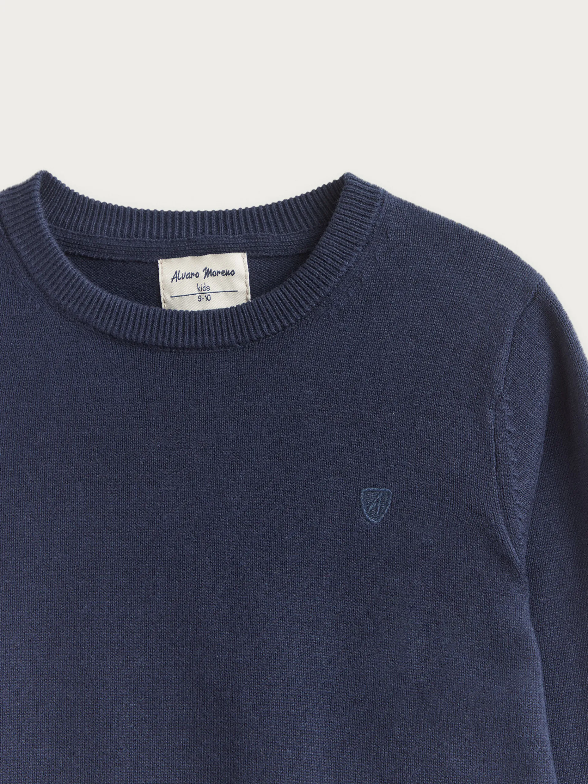 Jerséis-Alvaro Moreno JERSEY ROUND NECK KIDS Azul Marino