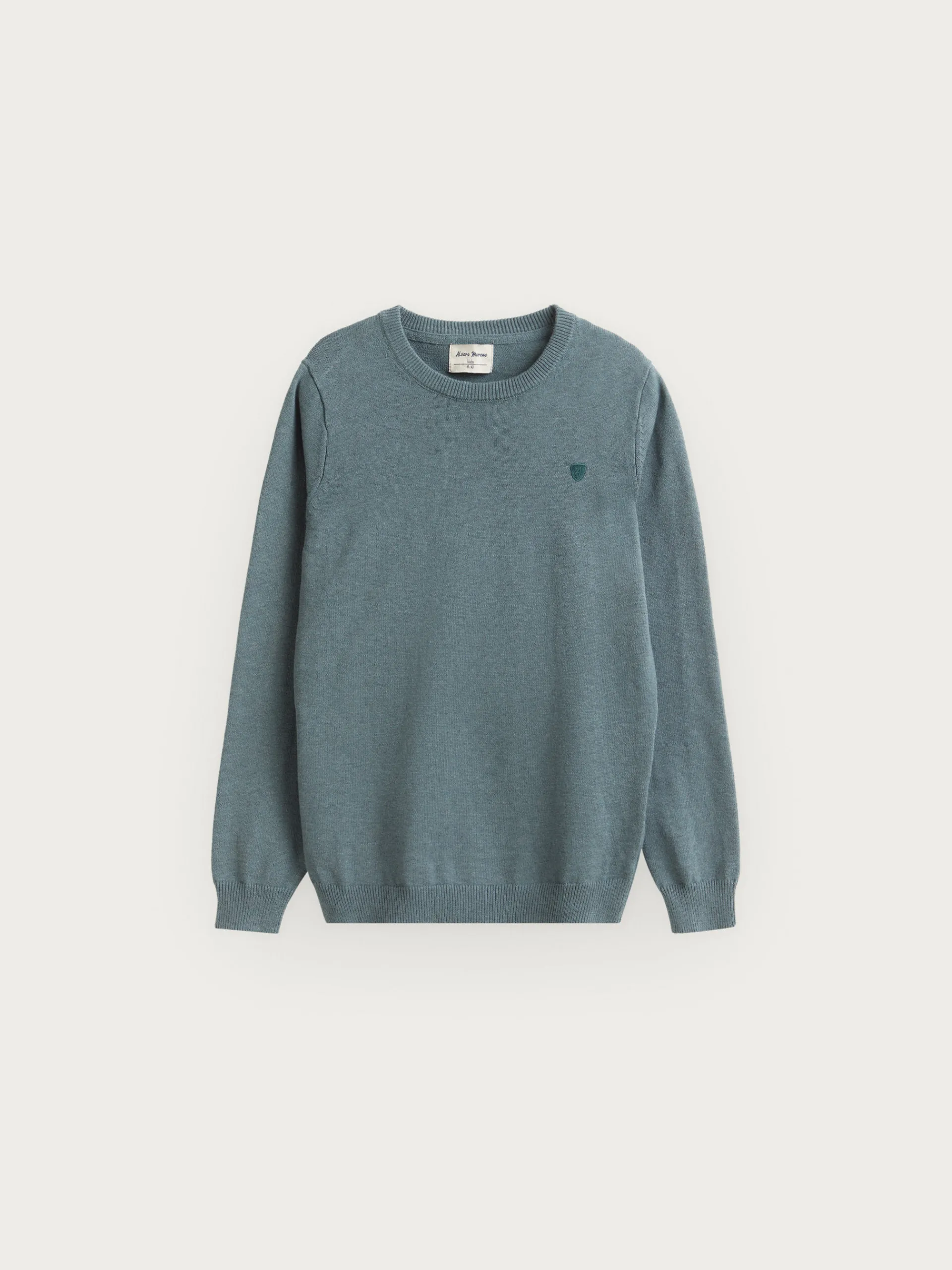 Jerséis-Alvaro Moreno JERSEY ROUND NECK KIDS Azul