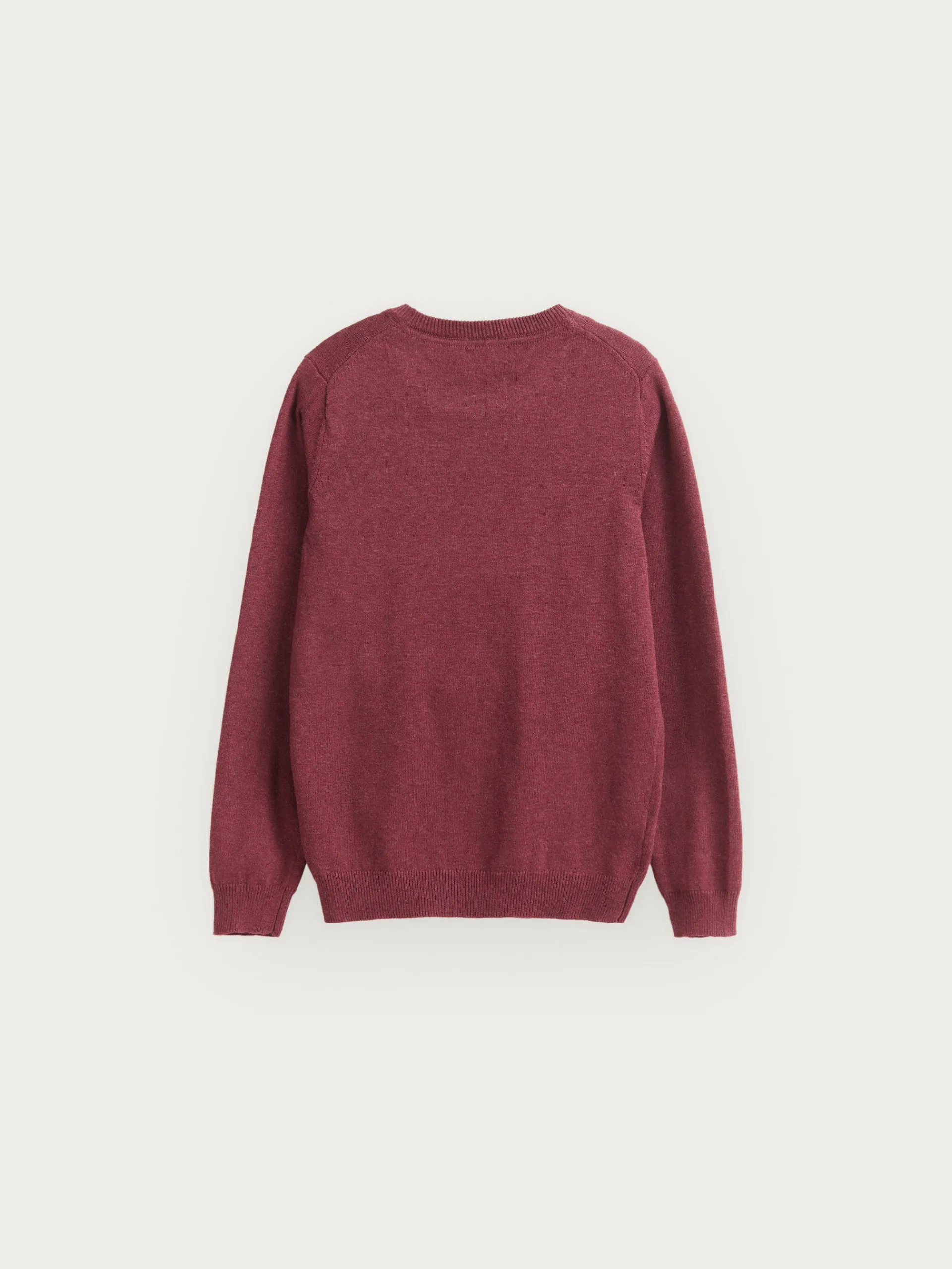 Jerséis-Alvaro Moreno JERSEY ROUND NECK KIDS Burdeos