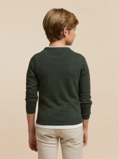 Jerséis-Alvaro Moreno JERSEY ROUND NECK KIDS Verde