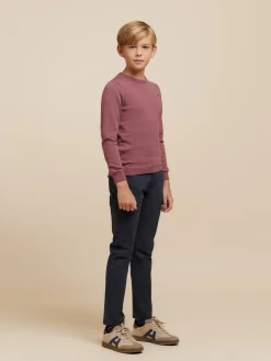 Jerséis-Alvaro Moreno JERSEY ROUND NECK KIDS Violeta