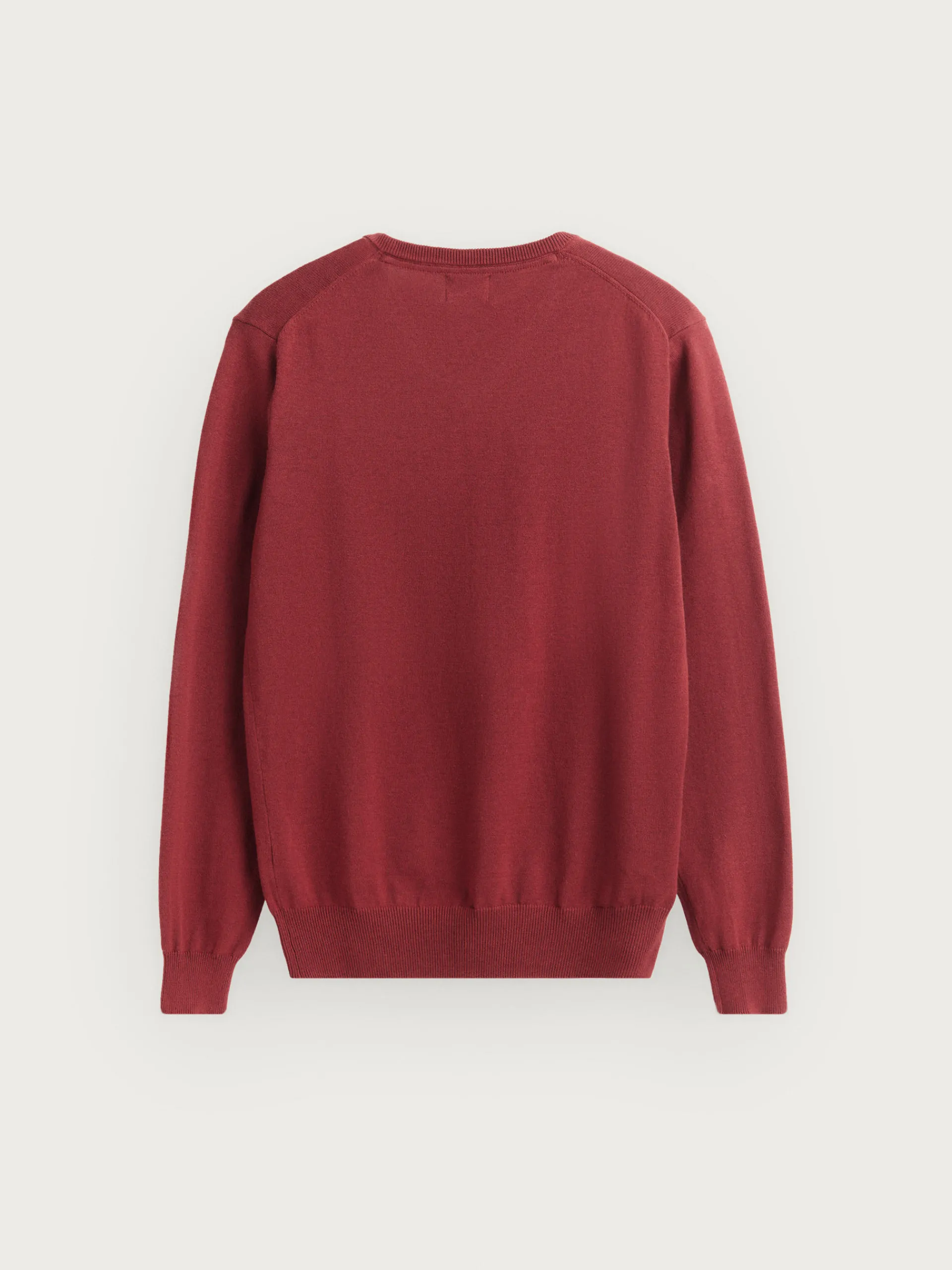 Jerséis-Alvaro Moreno JERSEY V-NECK TRENDY Burdeos