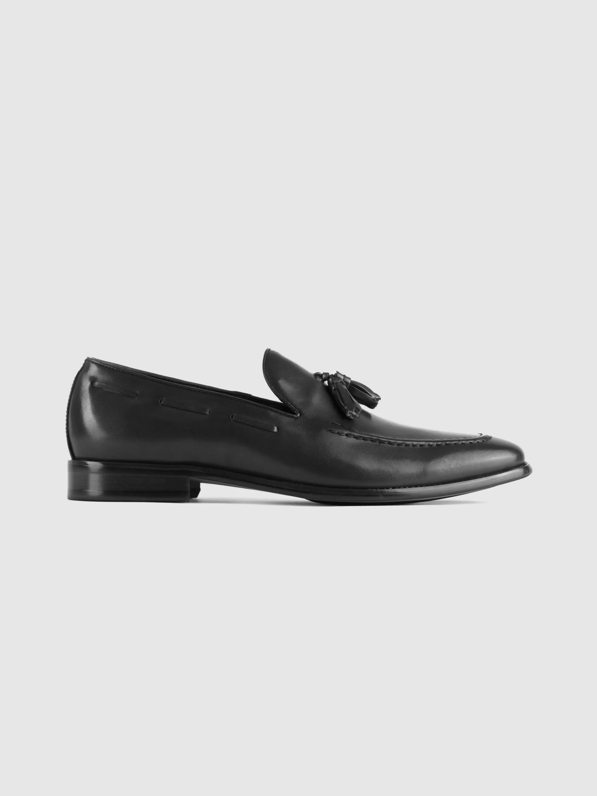 Vestir-Alvaro Moreno MOCASIN BORLAS Negro