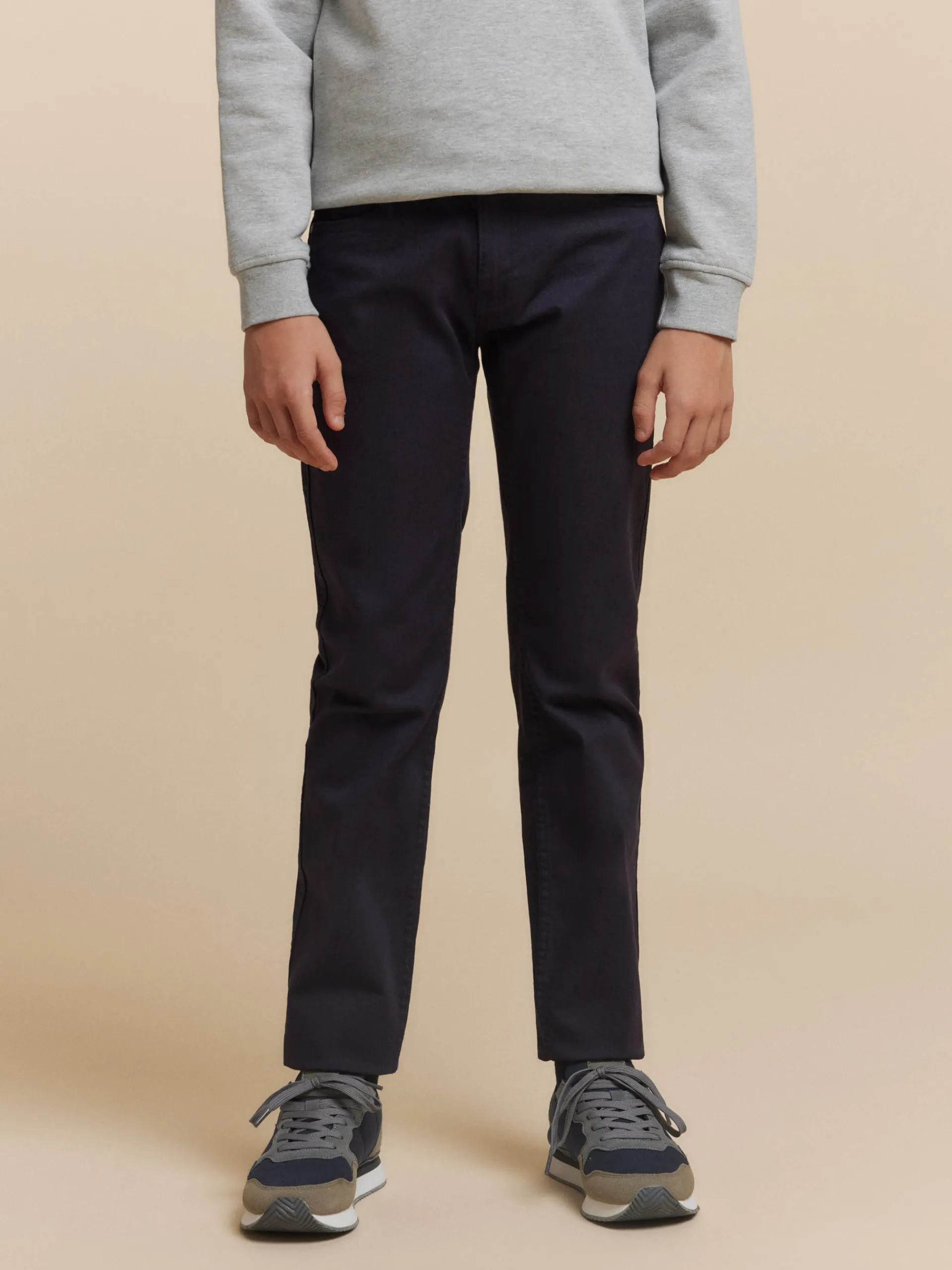 Pantalones-Alvaro Moreno PANTALON 5 POCKETS KIDS Azul Marino
