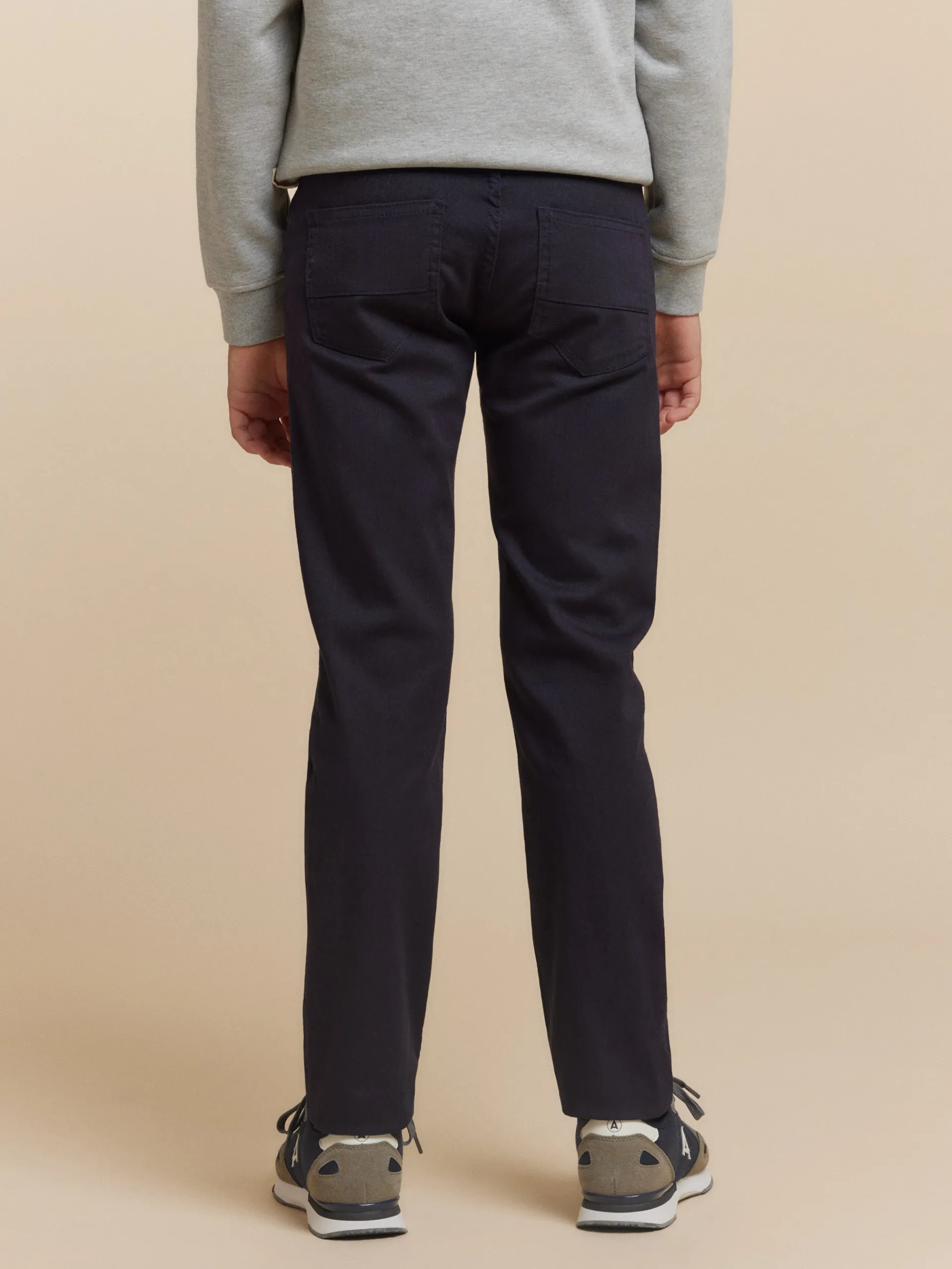 Pantalones-Alvaro Moreno PANTALON 5 POCKETS KIDS Azul Marino