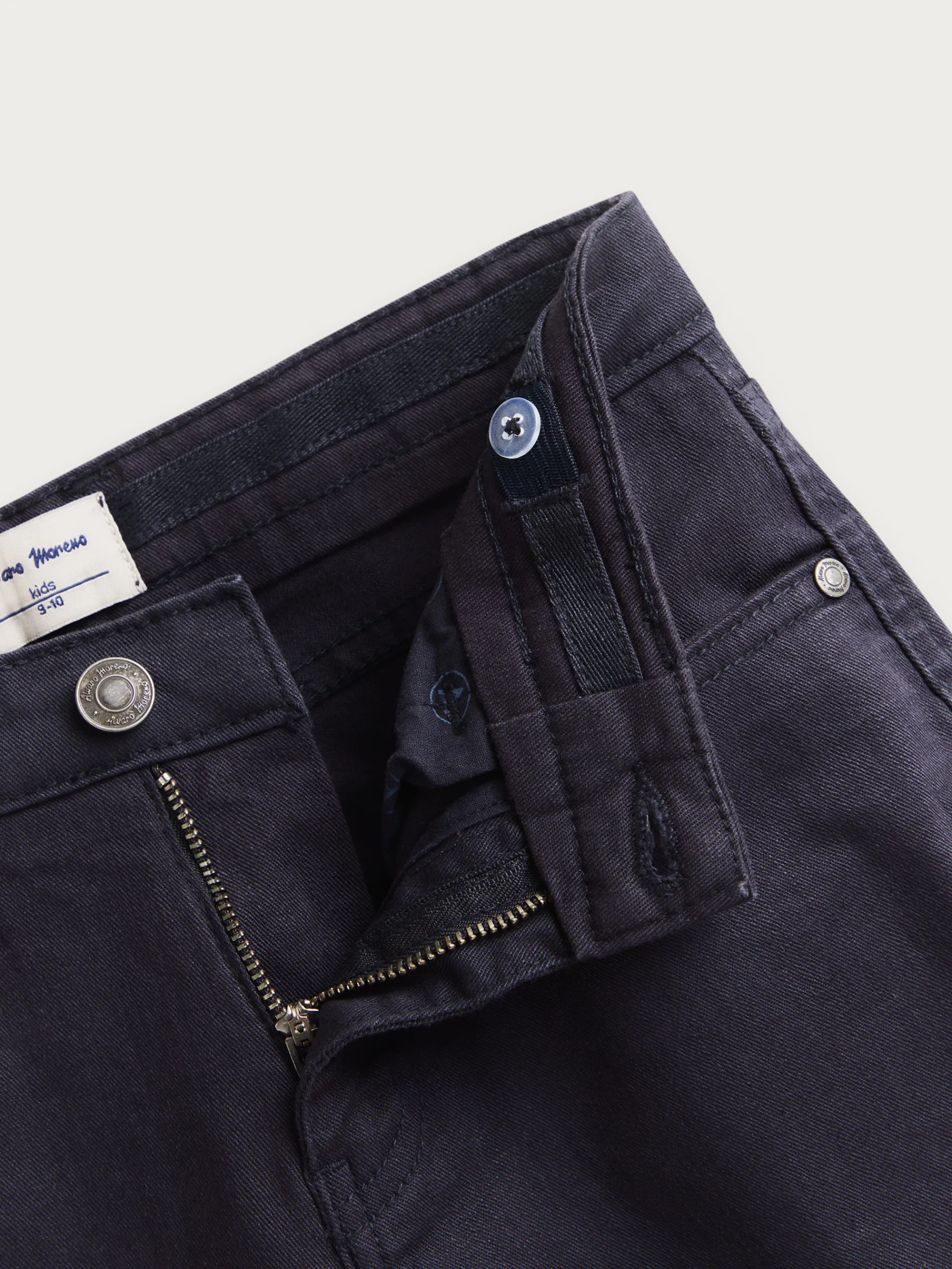 Pantalones-Alvaro Moreno PANTALON 5 POCKETS KIDS Azul Marino