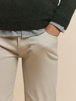 Pantalones-Alvaro Moreno PANTALON 5 POCKETS KIDS Crudo