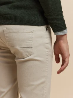 Pantalones-Alvaro Moreno PANTALON 5 POCKETS KIDS Crudo