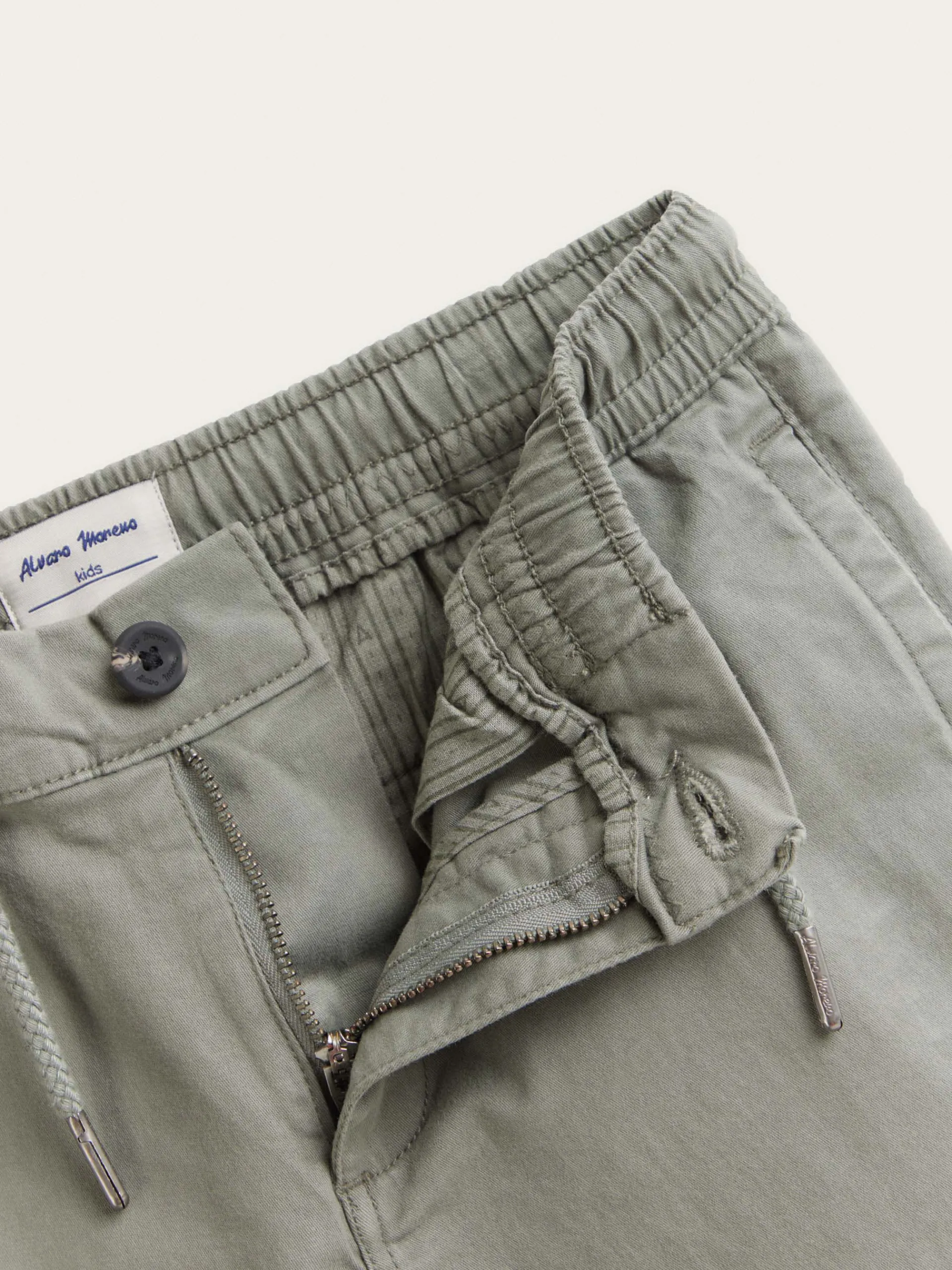 Pantalones-Alvaro Moreno PANTALON ANDER KIDS Verde