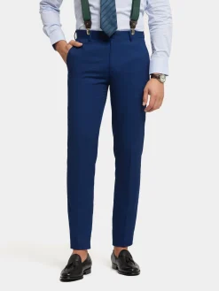 Trajes|Trajes-Alvaro Moreno PANTALON BIRDEYE Azul