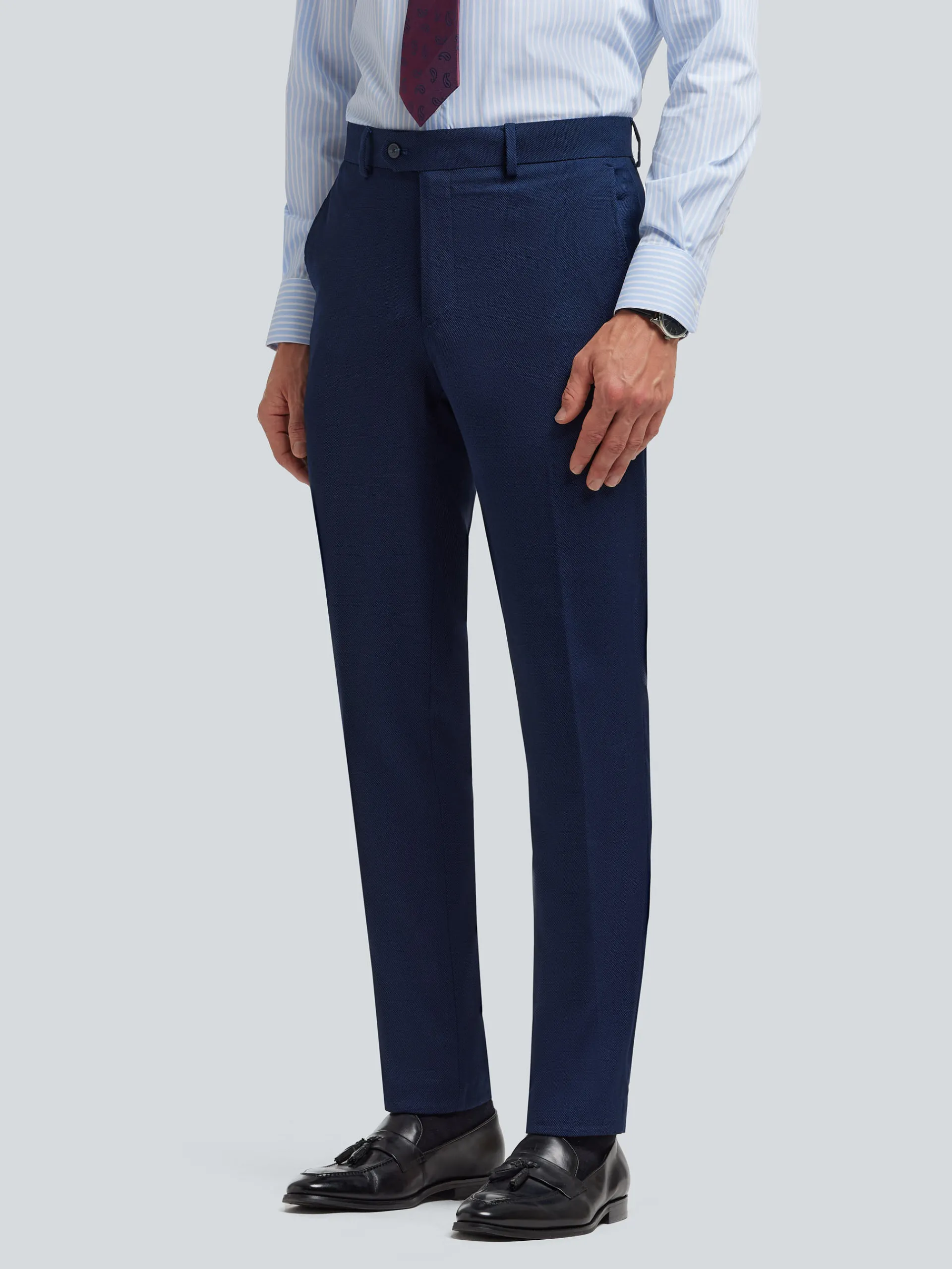 Trajes|Trajes-Alvaro Moreno PANTALON BIRDEYE Azul Marino