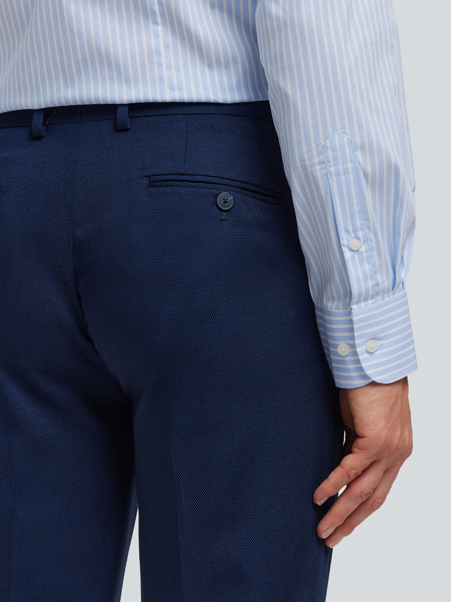 Trajes|Trajes-Alvaro Moreno PANTALON BIRDEYE Azul Marino