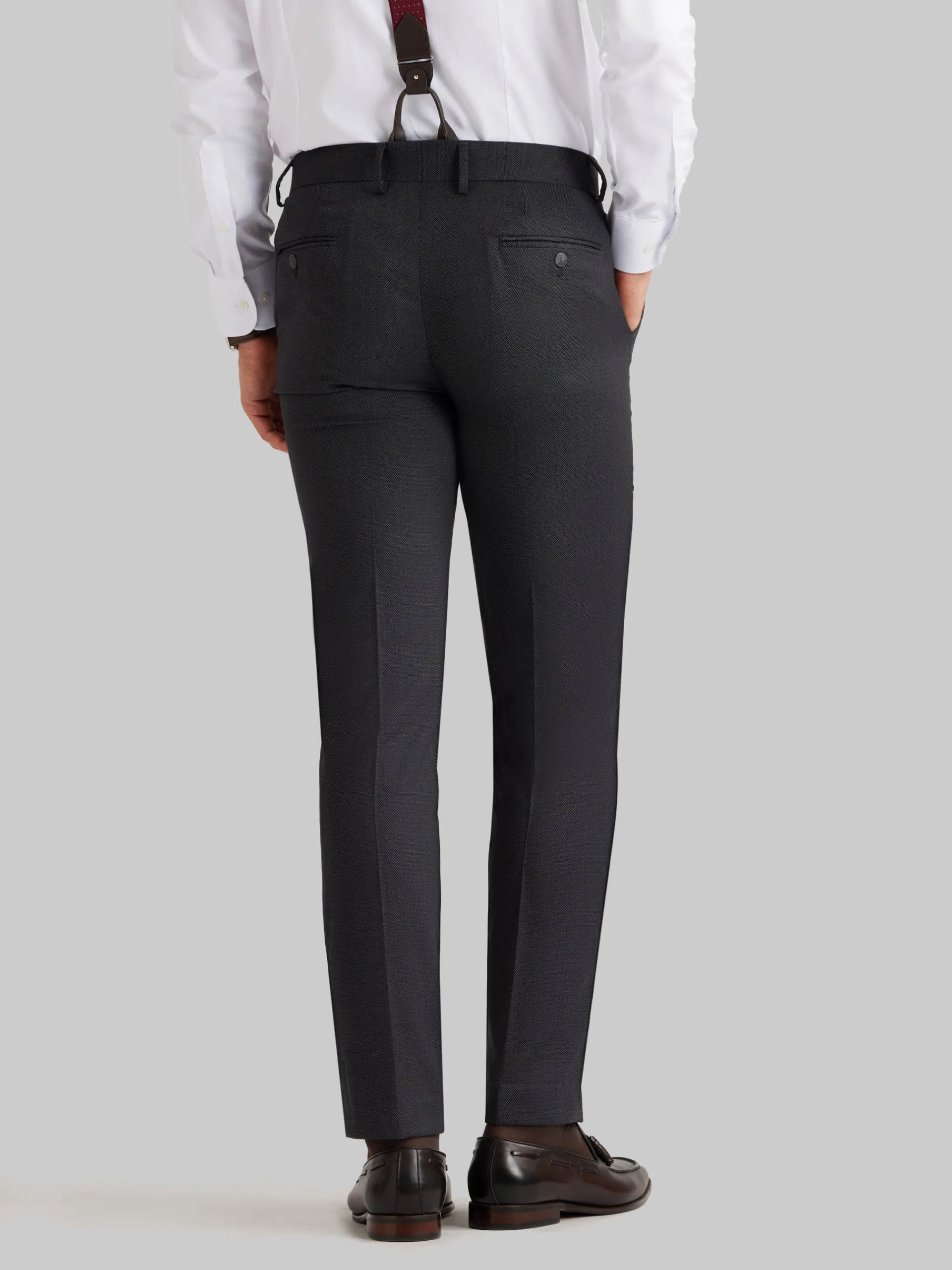 Trajes|Trajes-Alvaro Moreno PANTALON BIRDEYE Gris