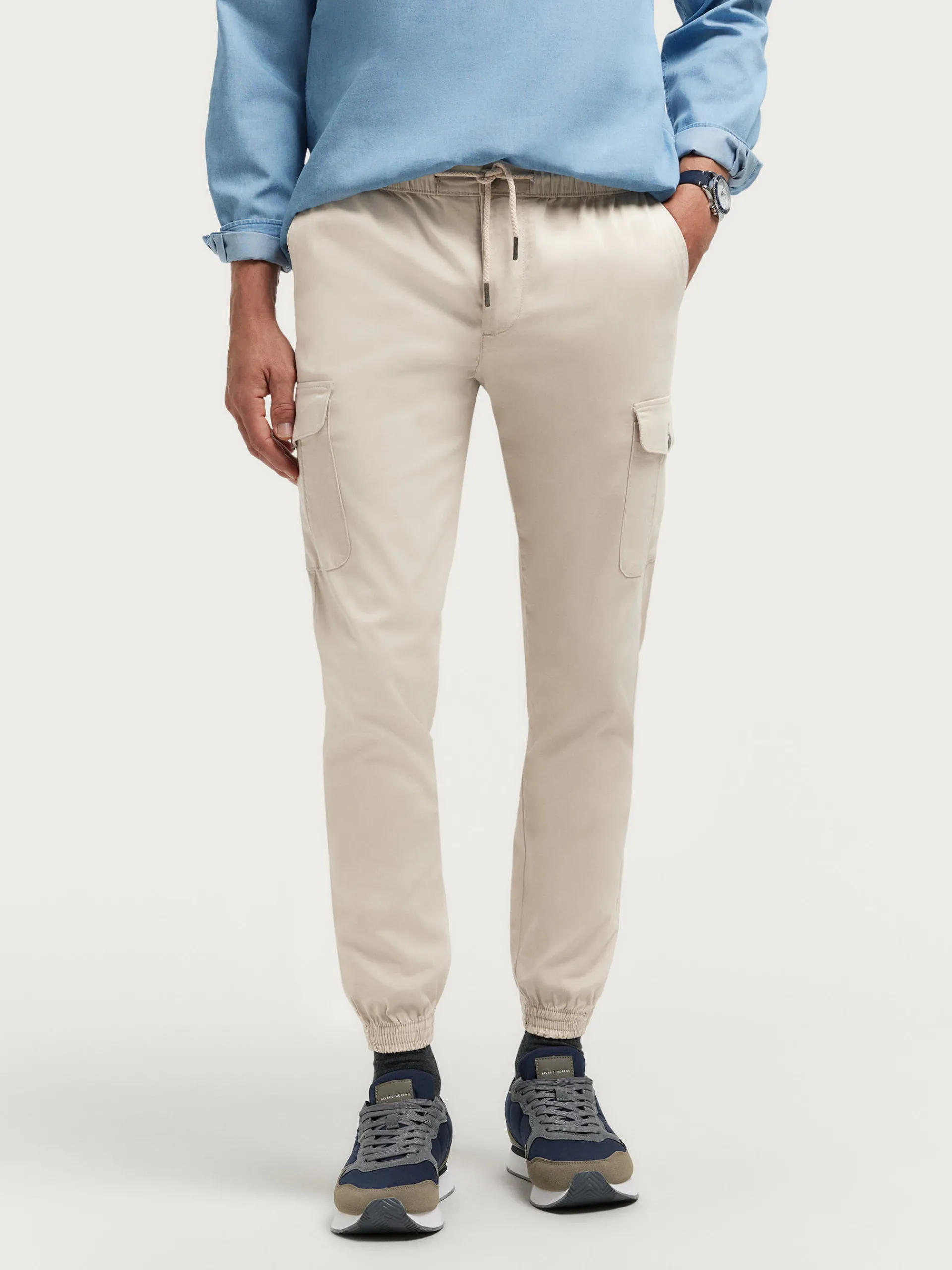 Cargo-Alvaro Moreno PANTALON BUFFORD Crudo