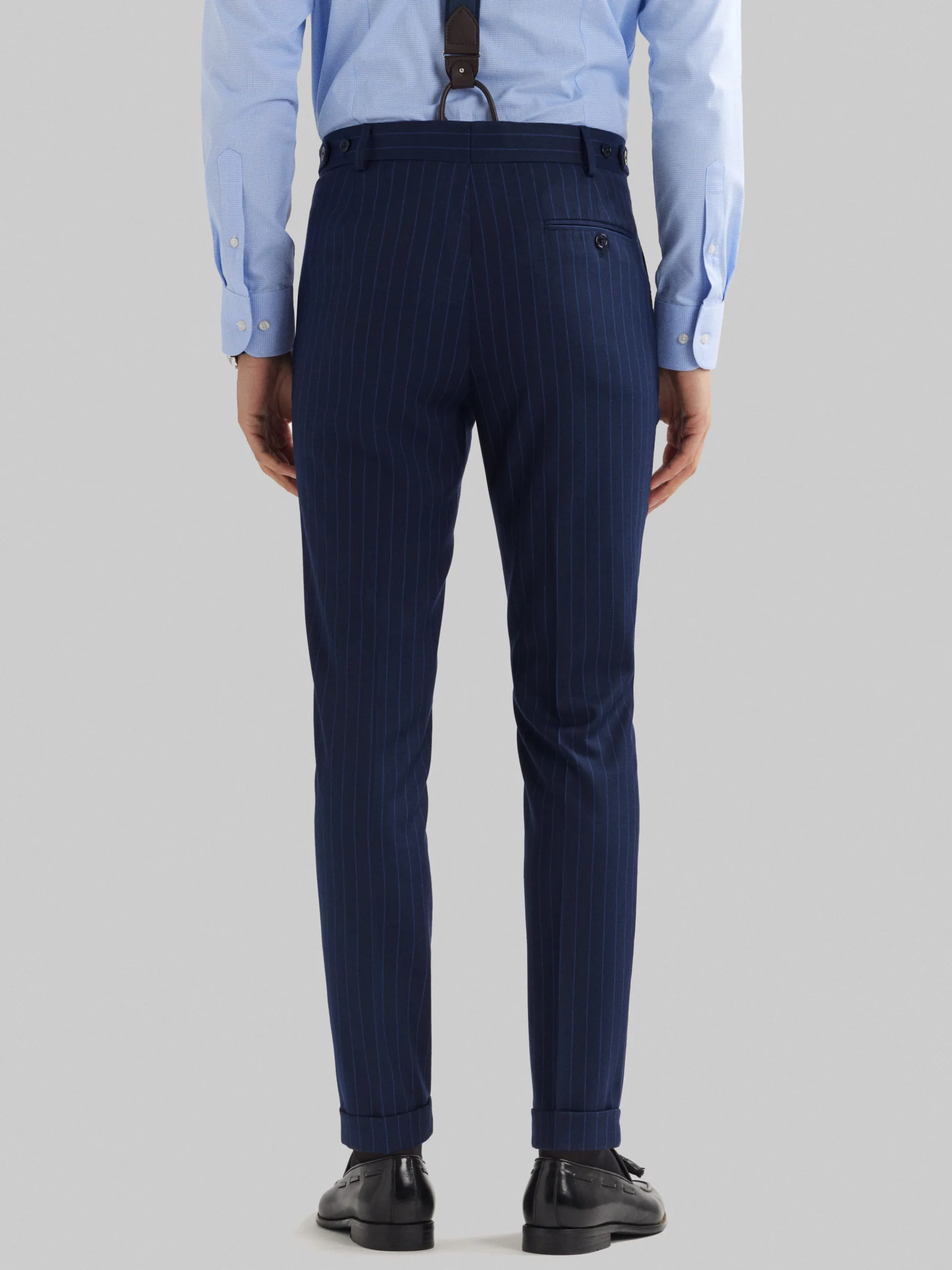 Trajes|Trajes-Alvaro Moreno PANTALON CAPO DIPLO Azul Marino