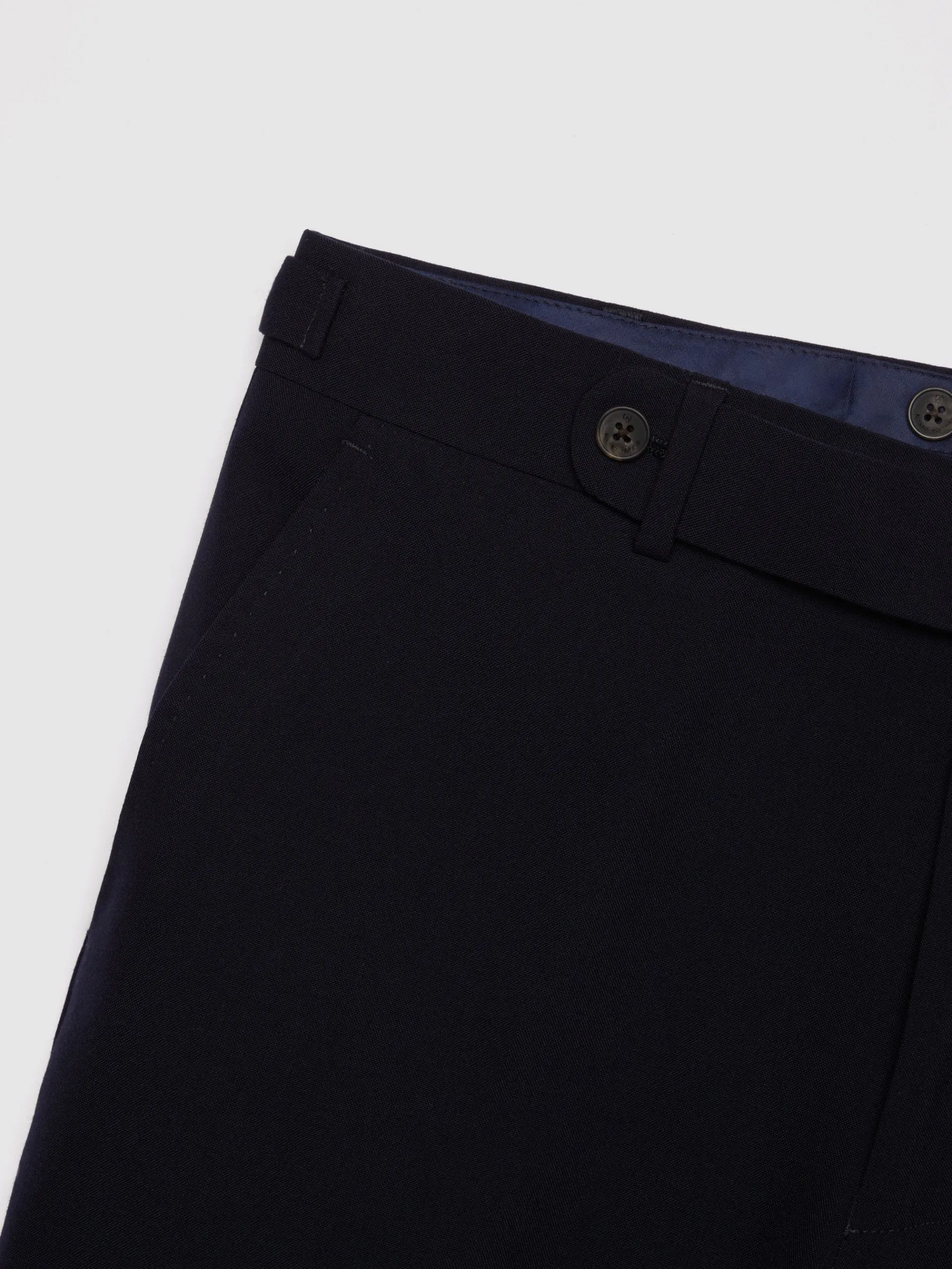 Trajes|Trajes-Alvaro Moreno PANTALON CAPO PLAIN Azul Marino